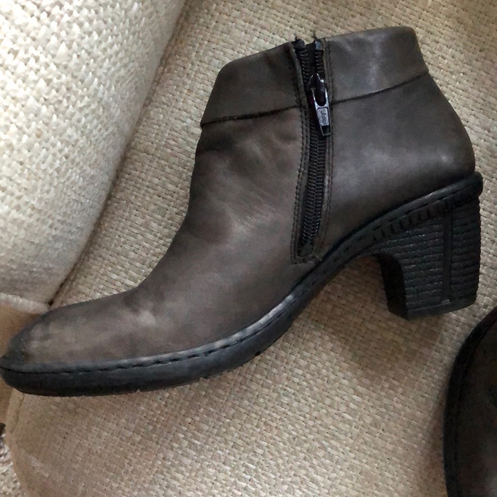 Rieker dark gray booties - Picture 7 of 8